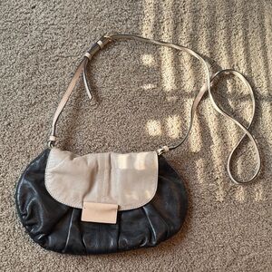 Marc By Marc Jacobs Black and Cream Crossbody Bag